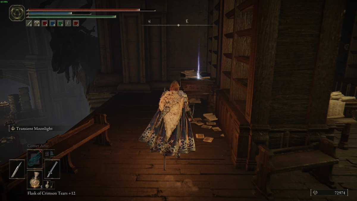 Elden Ring Shadow of the Erdtree Ansbach: Tarnished in the Specimen Storehouse in Shadow Keep.