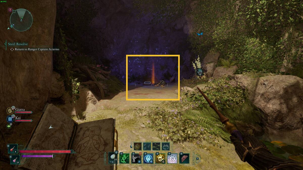 Avowed Totem of Defiance: cave.