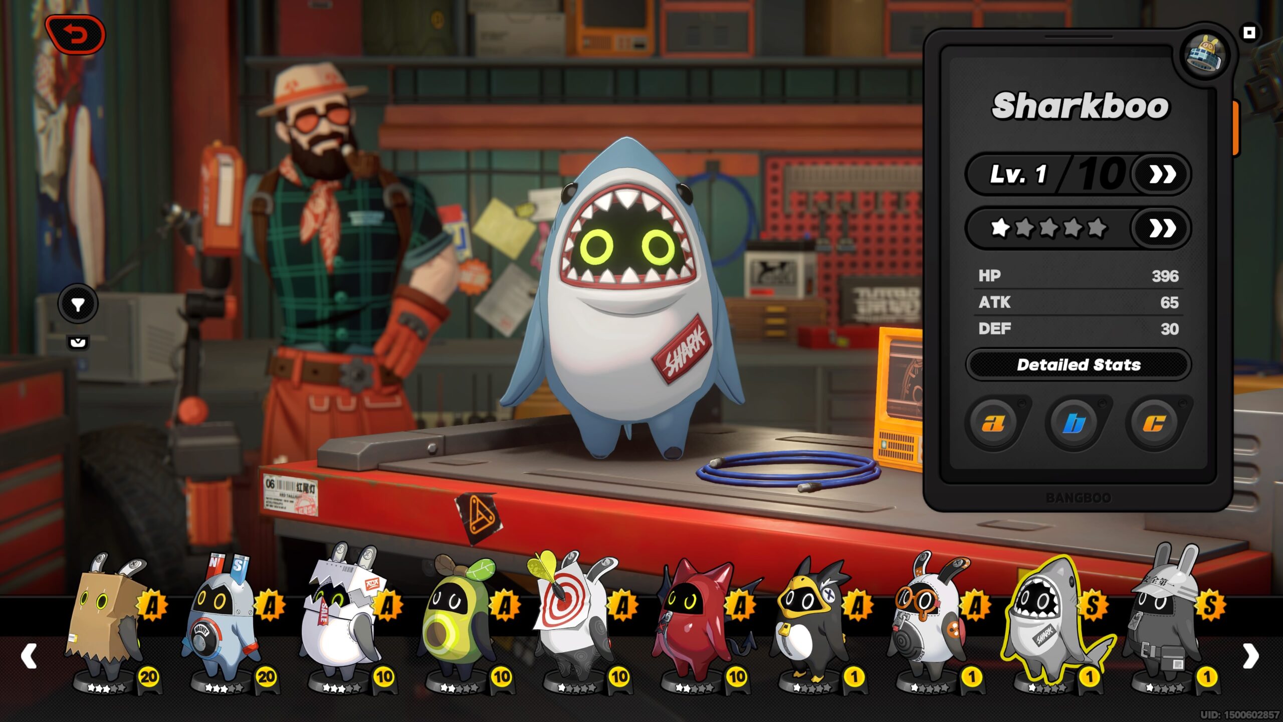 Zenless Zone Zero best bangboo tier list - a little bangboo wears a shark outfit