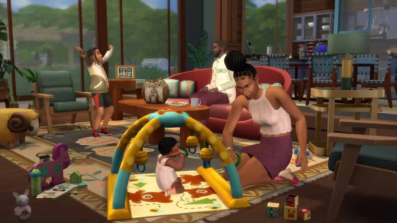 Explore the exciting possibilities of the Sims 4 Expansion Packs as you design and create a stunning family room that reflects your unique style.