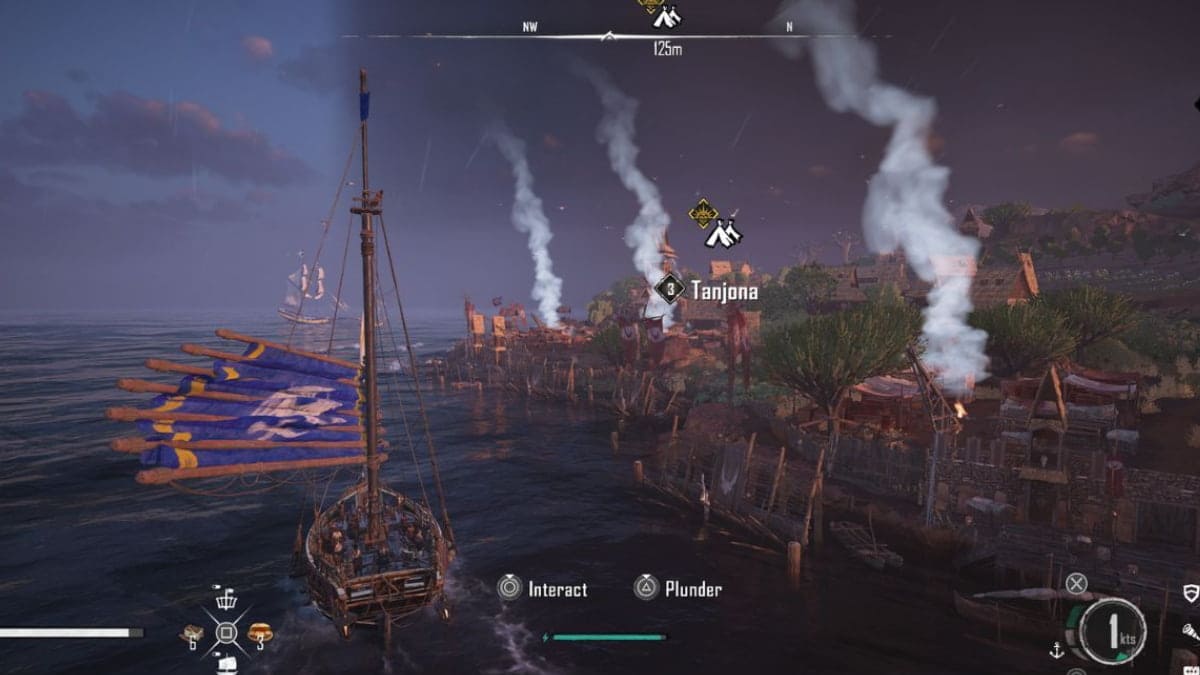 Assassin's Creed III screenshot for Microsoft gamers exploring options on Game Pass.