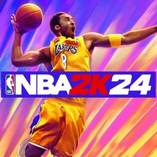 The NBA 2K24 cover.