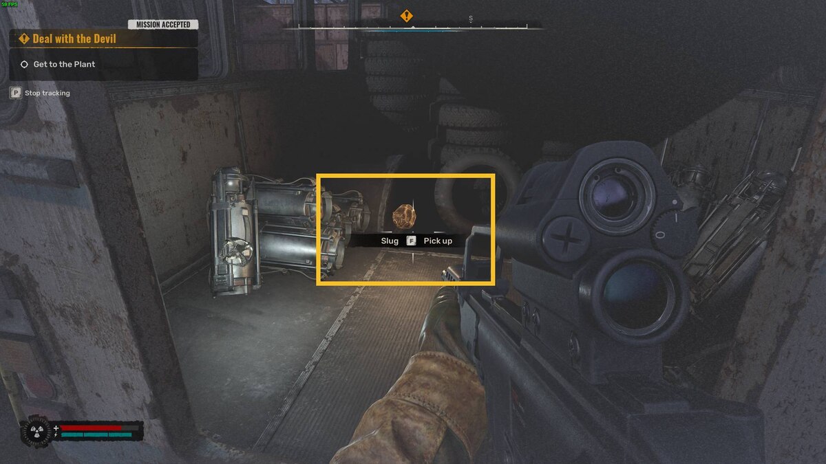Stalker 2 artifact locations: Stalker near an anomaly.