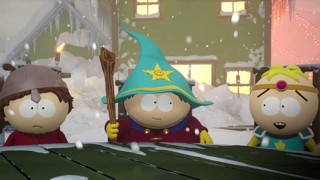 South Park: Snow Day - Three characters in the game.