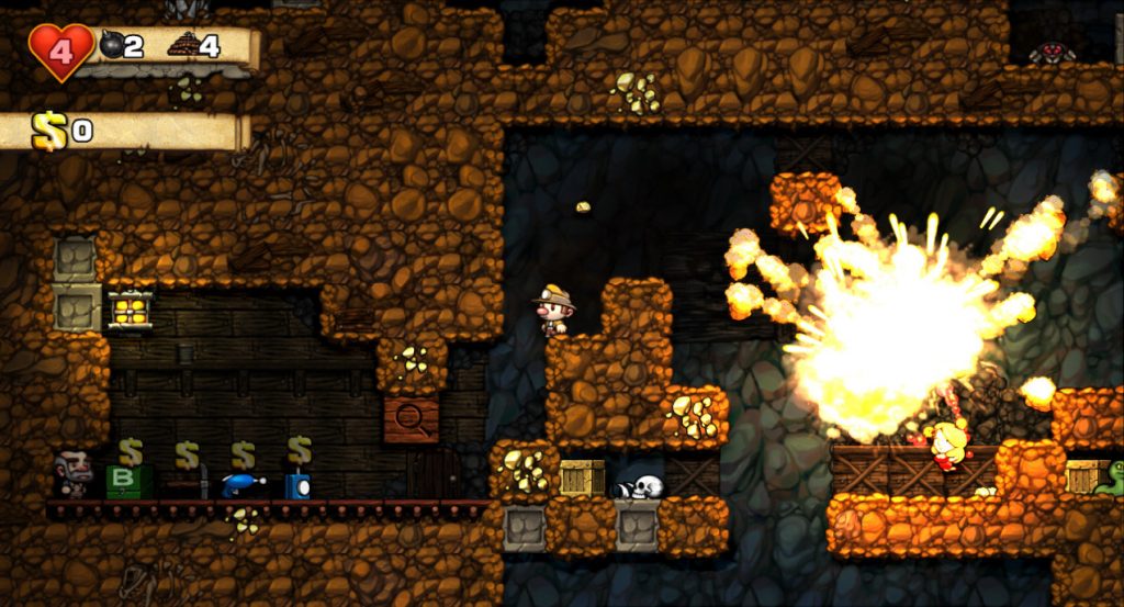 Spelunky is getting a physical release on PS4 and PS Vita