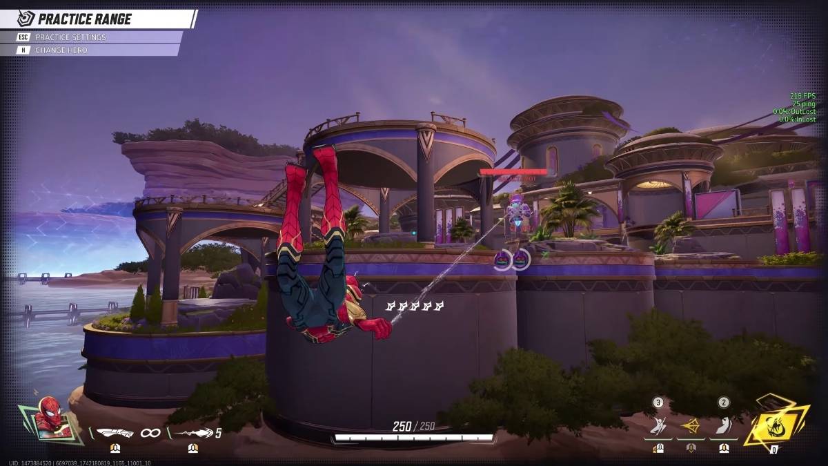 Pulling enemy off map using Ultimate Hop in Marvel Rivals
