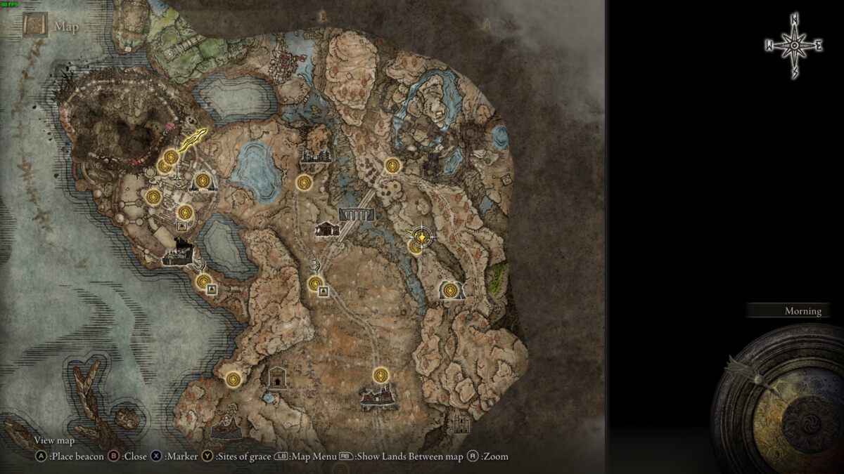 Elden Ring Shadow of the Erdtree revered spirit ash blessing locations: map of the realm of shadow.
