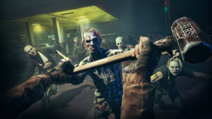 no more room in hell 2 early access release date - a zombie attacks someone holding a sledgehammer