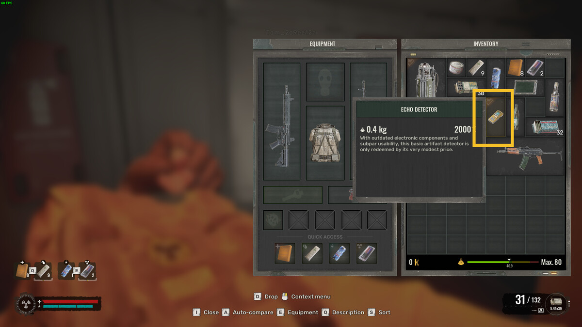 How to get artifacts from anomalies in Stalker 2: stalker exploring a lab.