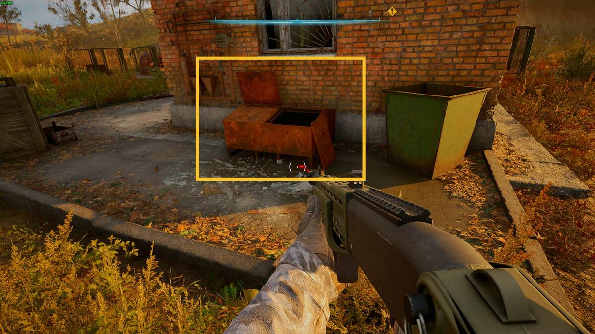 Stalker 2 Business with Owl quest walkthrough: stalker in a compound.