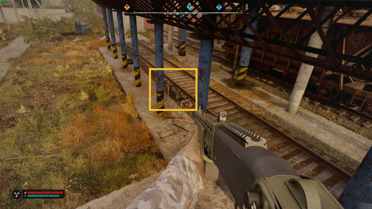 Stalker 2 Business with Owl quest walkthrough: stalker in a compound.