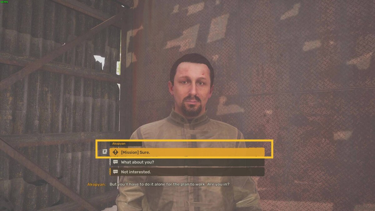 Stalker 2 Deceive the Deceiver: Akopyan.