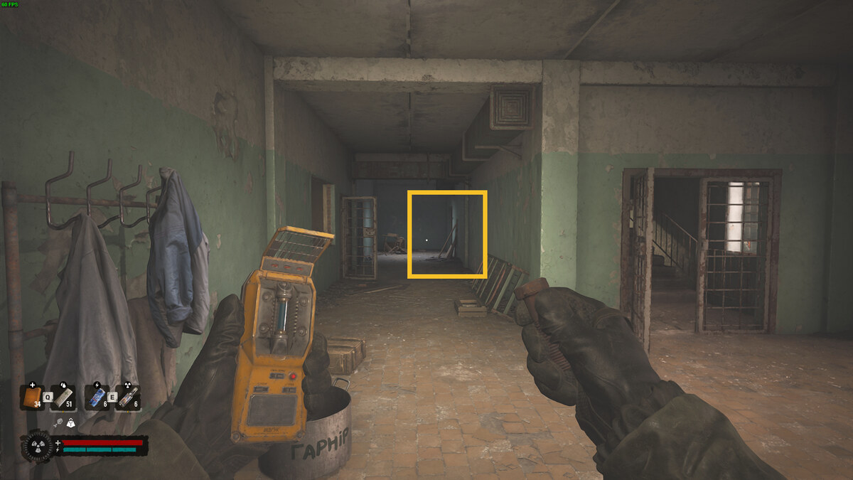 Stalker 2 Detention Center basement key location: Dentention Center.
