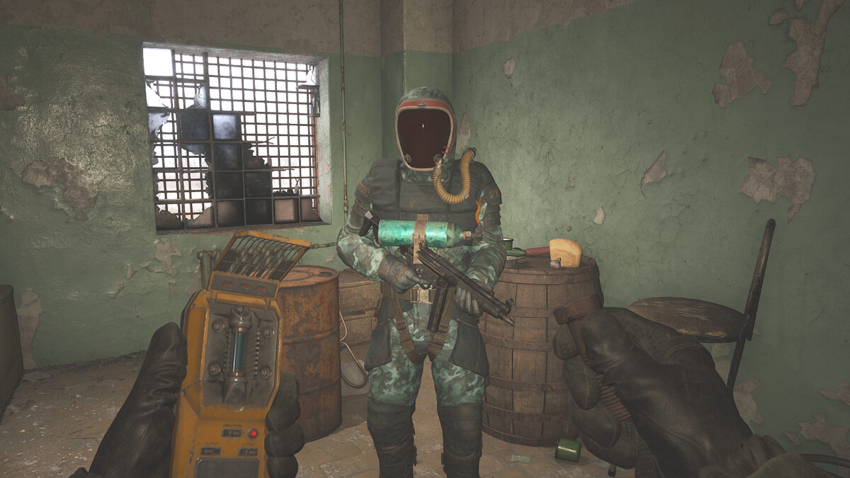Stalker 2 Detention Center basement key location: Star soldier in the Dentention Center.