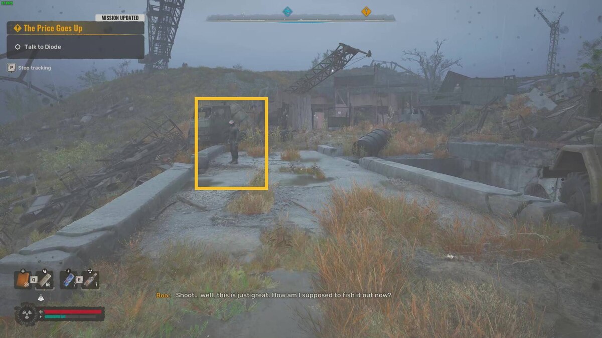 Stalker 2 Drowned weapon: Boo.