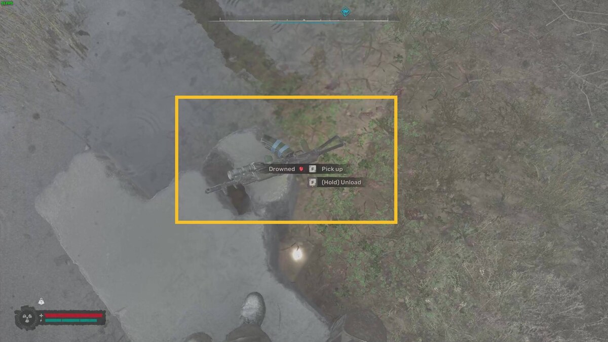 Stalker 2 Drowned weapon: Slag Heap.