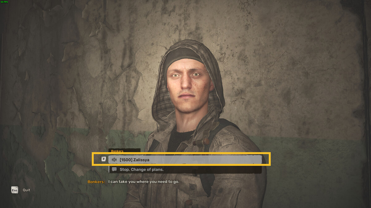 How to fast travel in Stalker 2: Bonkers in the Slag Heap.