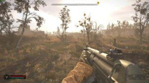 Stalker 2 best keybinds and controls: Stalker exploring the wilderness.