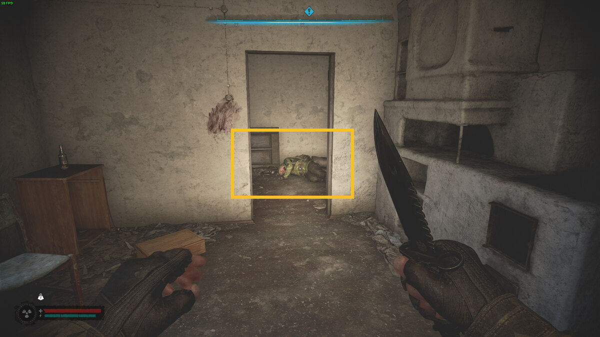 Stalker 2 No Honor Among Thieves: abandoned house.