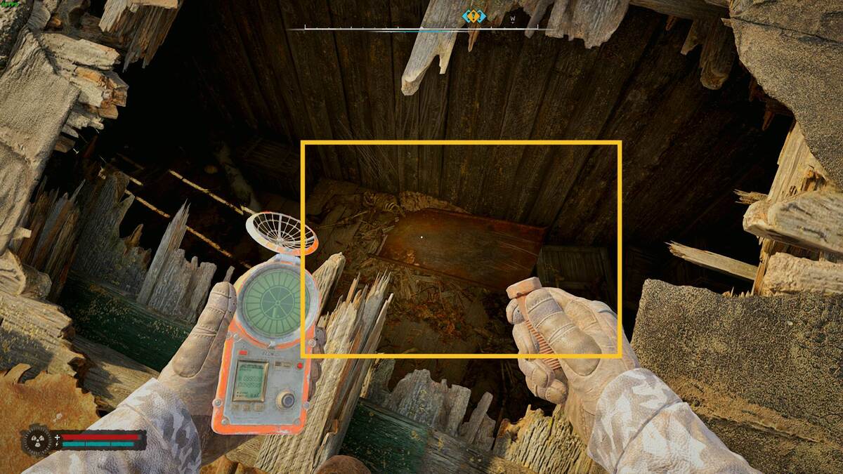 Stalker 2 Predator Shotgun: slanted roof.