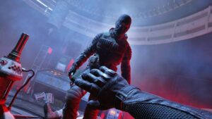 Will Stalker 2 come to PS5: masked soldier in a dark facility.