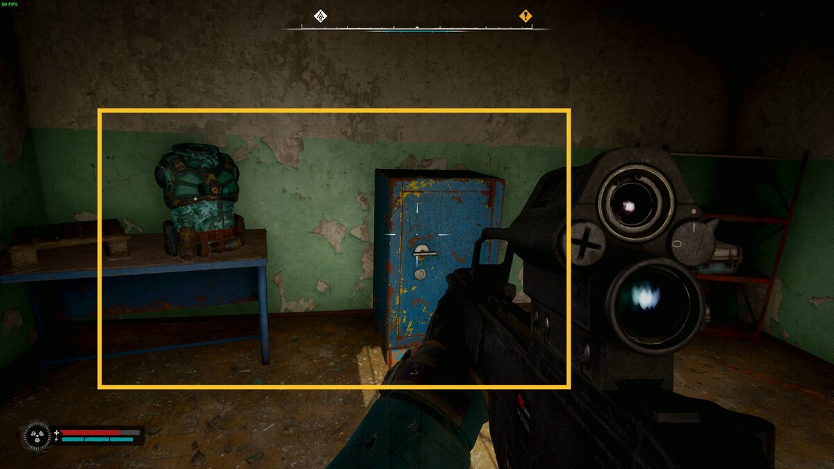 Stalker 2 Railway Maintenance Facility code: hut with locked keypad.