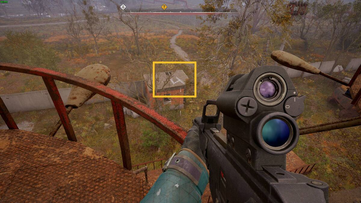 Stalker 2 Railway Maintenance Facility code: abandoned facility.