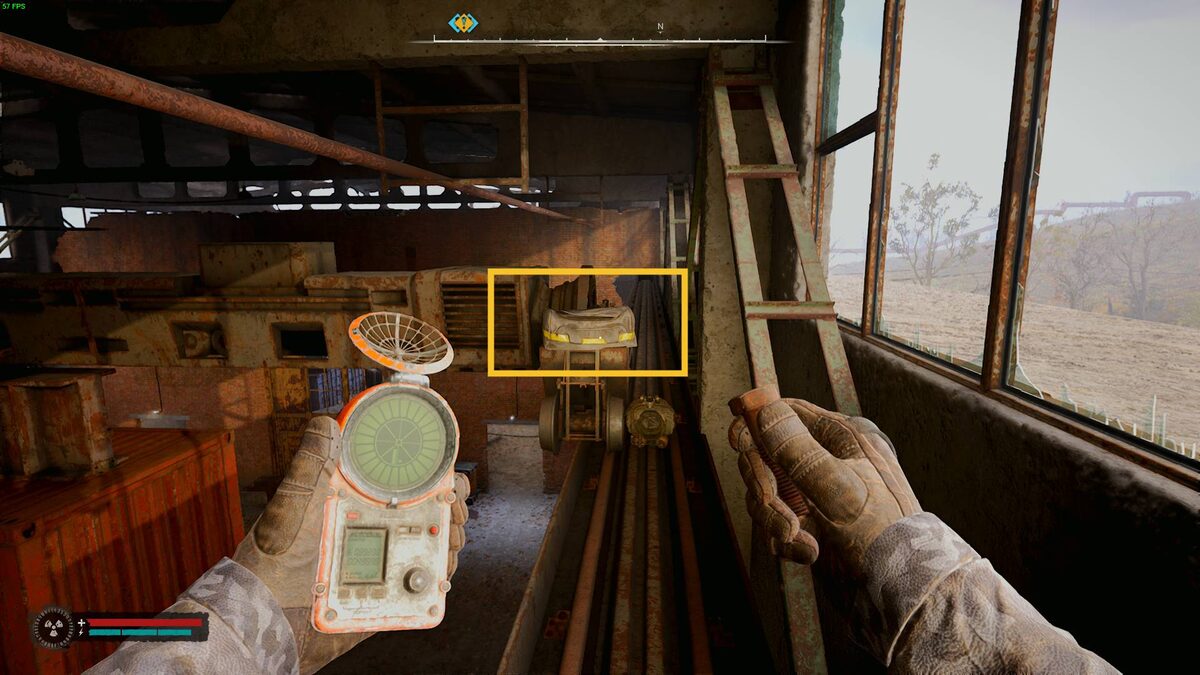 Stalker 2 Repair Quay stash: Repair Quay.