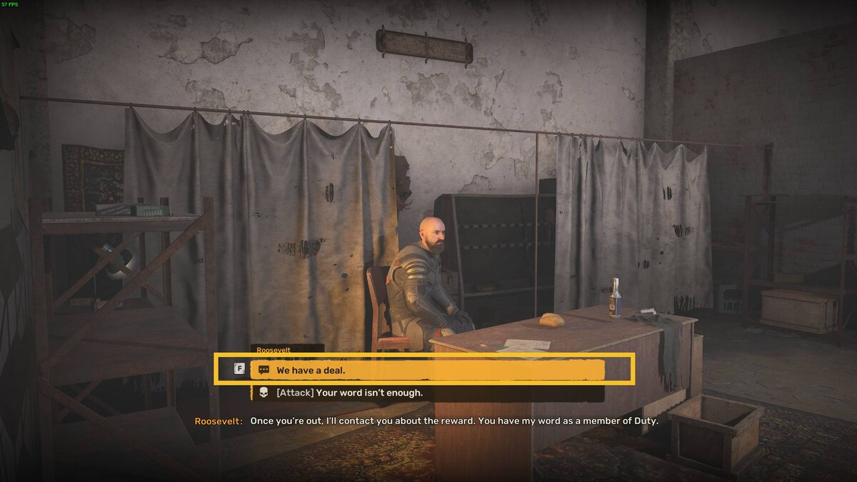 Kill Shah or Roosevelt Stalker 2: the Commissary.