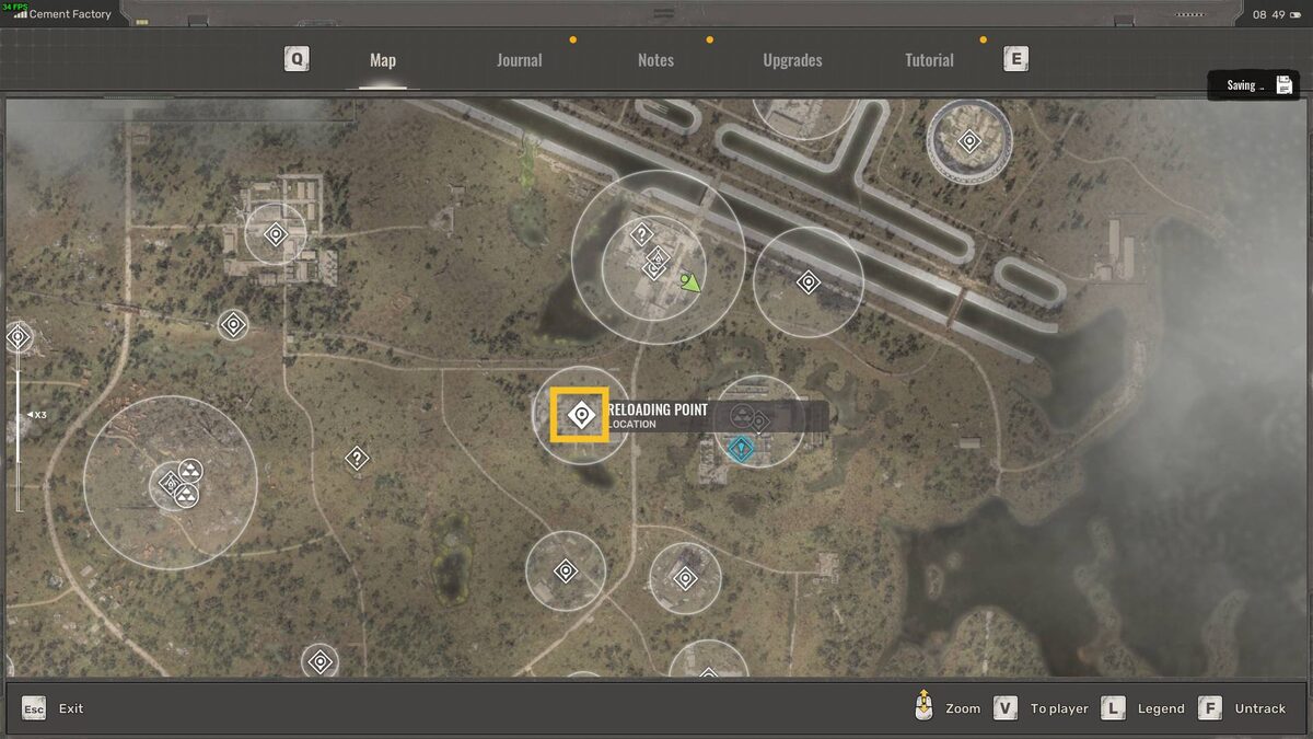 Stalker 2 Thunderberry: Research Point on the map.