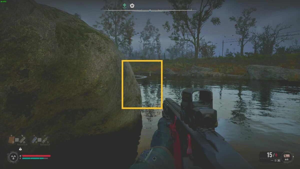 Stalker 2 Weird Ball: Bulba anomaly.