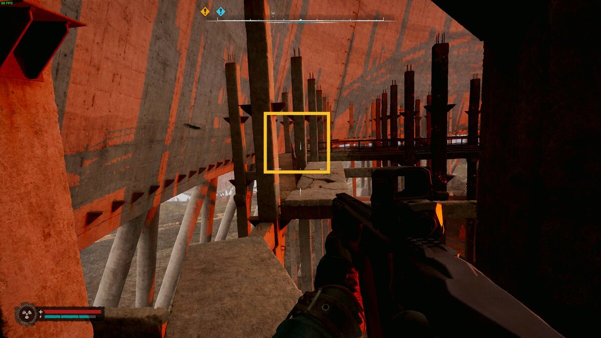 Stalker 2 Weird Nut: Fire Whirl anomalous area.