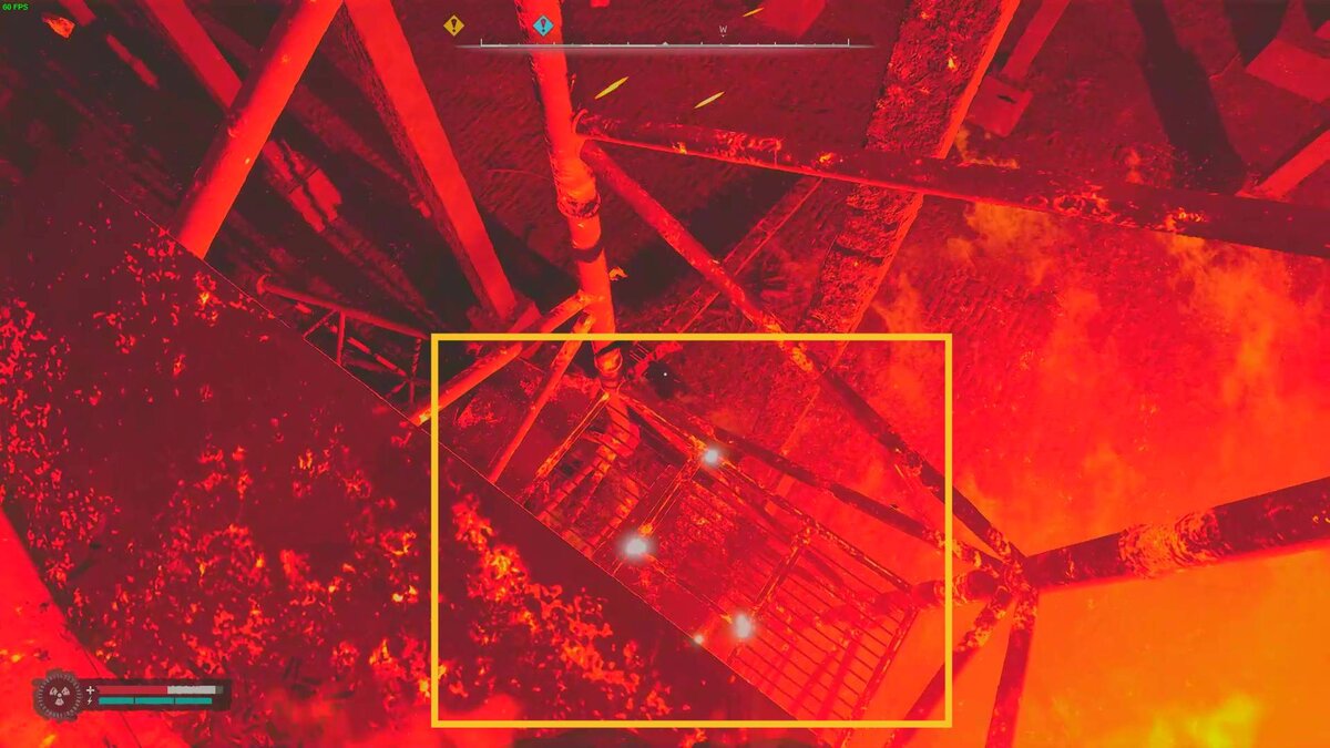 Stalker 2 Weird Nut: Fire Whirl anomalous area.