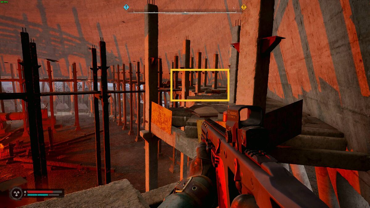 Stalker 2 Weird Nut: Fire Whirl anomalous area.