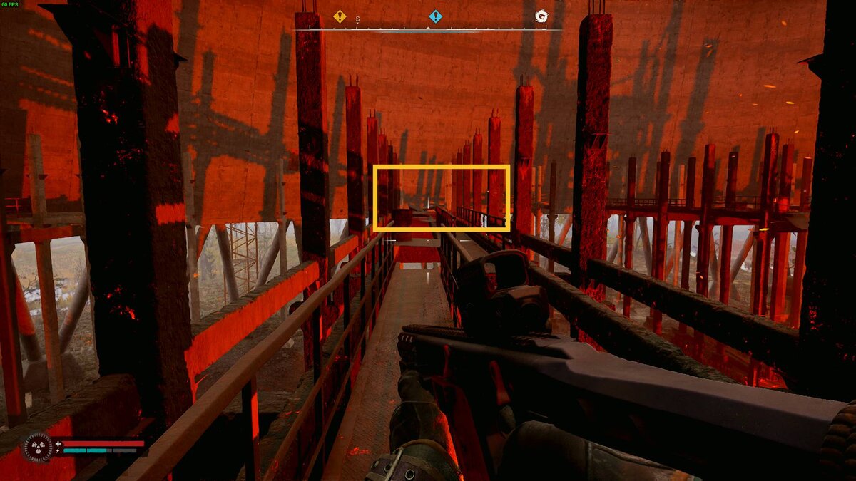 Stalker 2 Weird Nut: Fire Whirl anomalous area.
