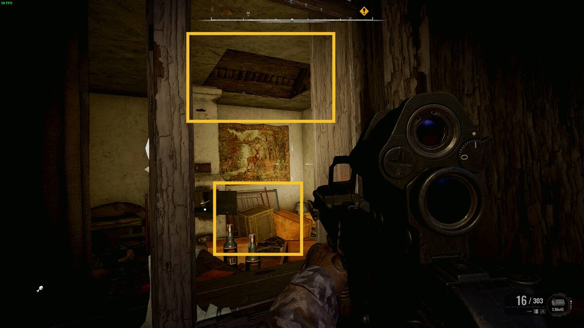 Stalker 2 Weird Pot: Mist anomalous area house.