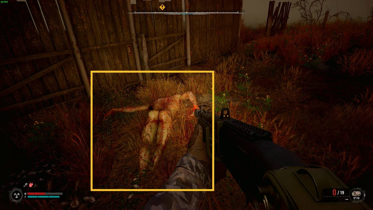 Stalker 2 Weird Pot: Mist anomalous area house.
