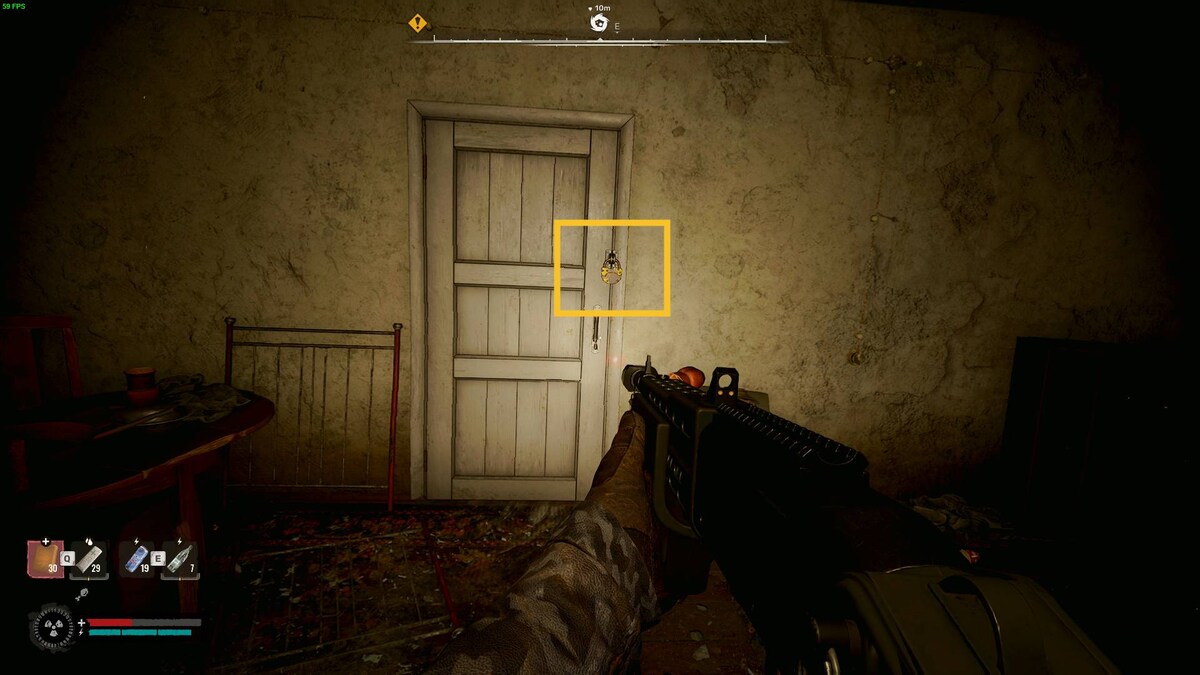 Stalker 2 Weird Pot: Mist anomalous area house.