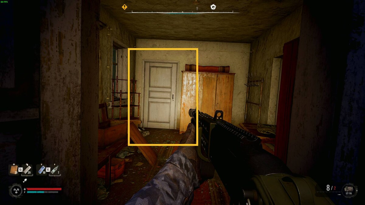 Stalker 2 Weird Pot: Mist anomalous area house.