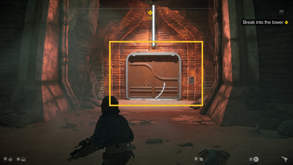 Star Wars Outlaws how to infiltrate Gorak's base: Kay in the Pyke Syndicate district.