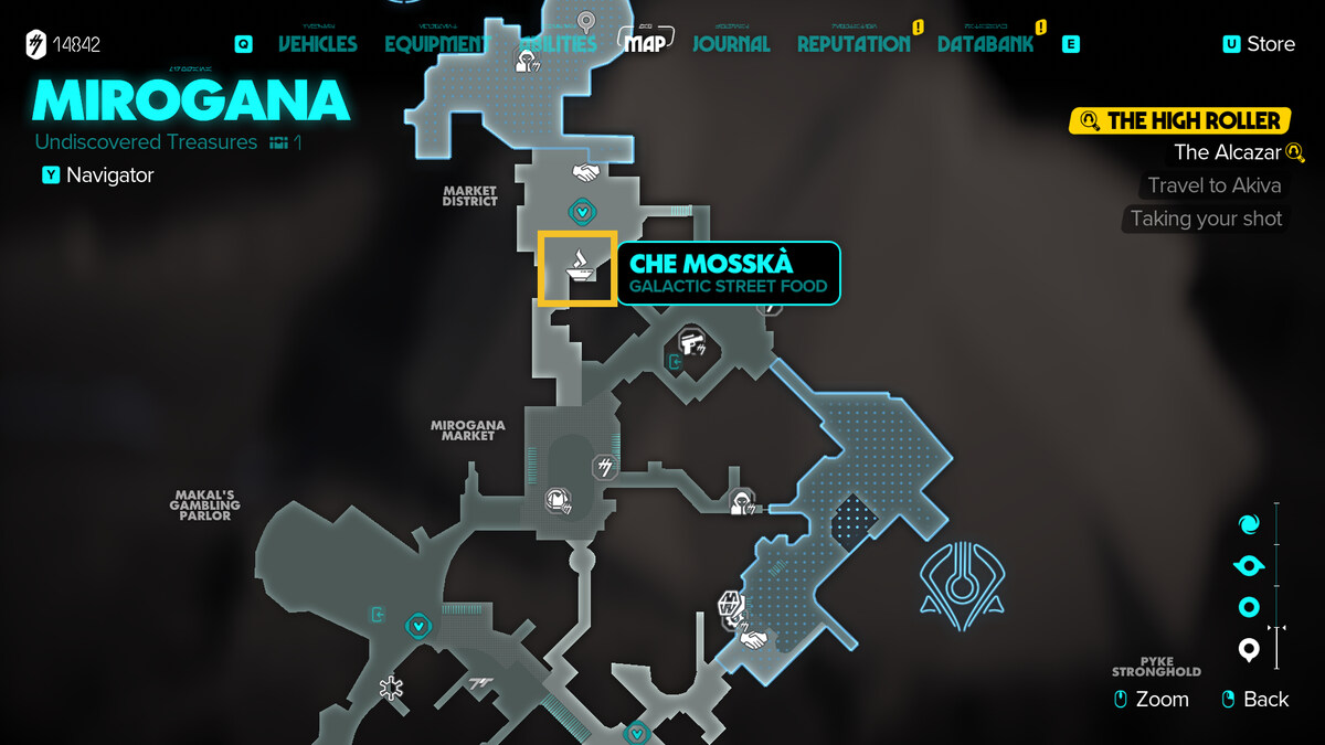 How to make Nix happy in Star Wars Outlaws: Morigana map.