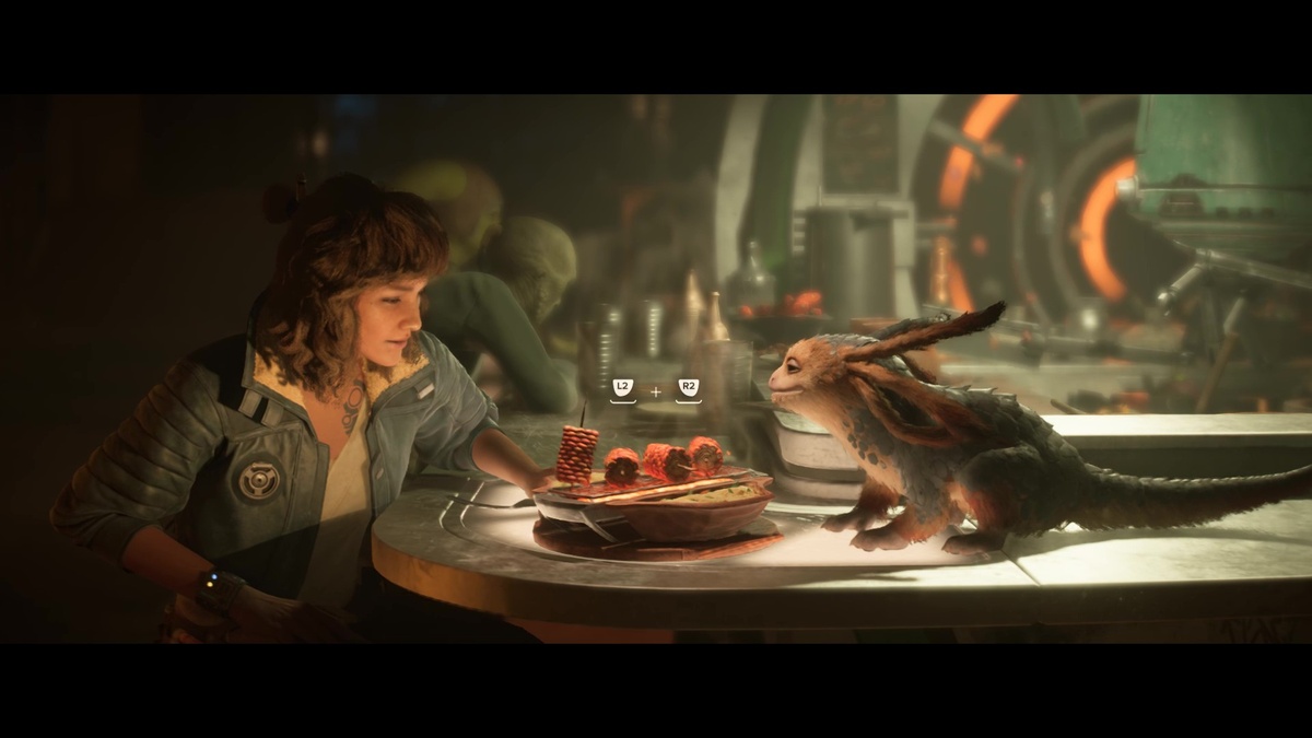 How to make Nix happy in Star Wars Outlaws: Kay using Nix Vision.