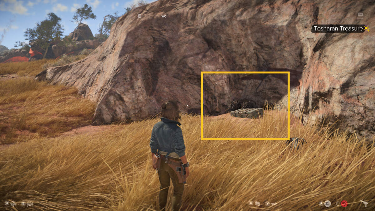 Star Wars Outlaws Tosharan Treasure: Toshara map.