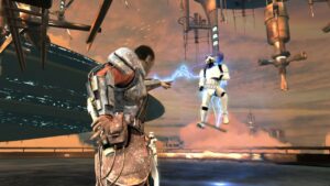 Star Wars The Force Unleashed paved the way for Jedi Survivor: The protagonist electrocuting a stormtrooper with the Force.