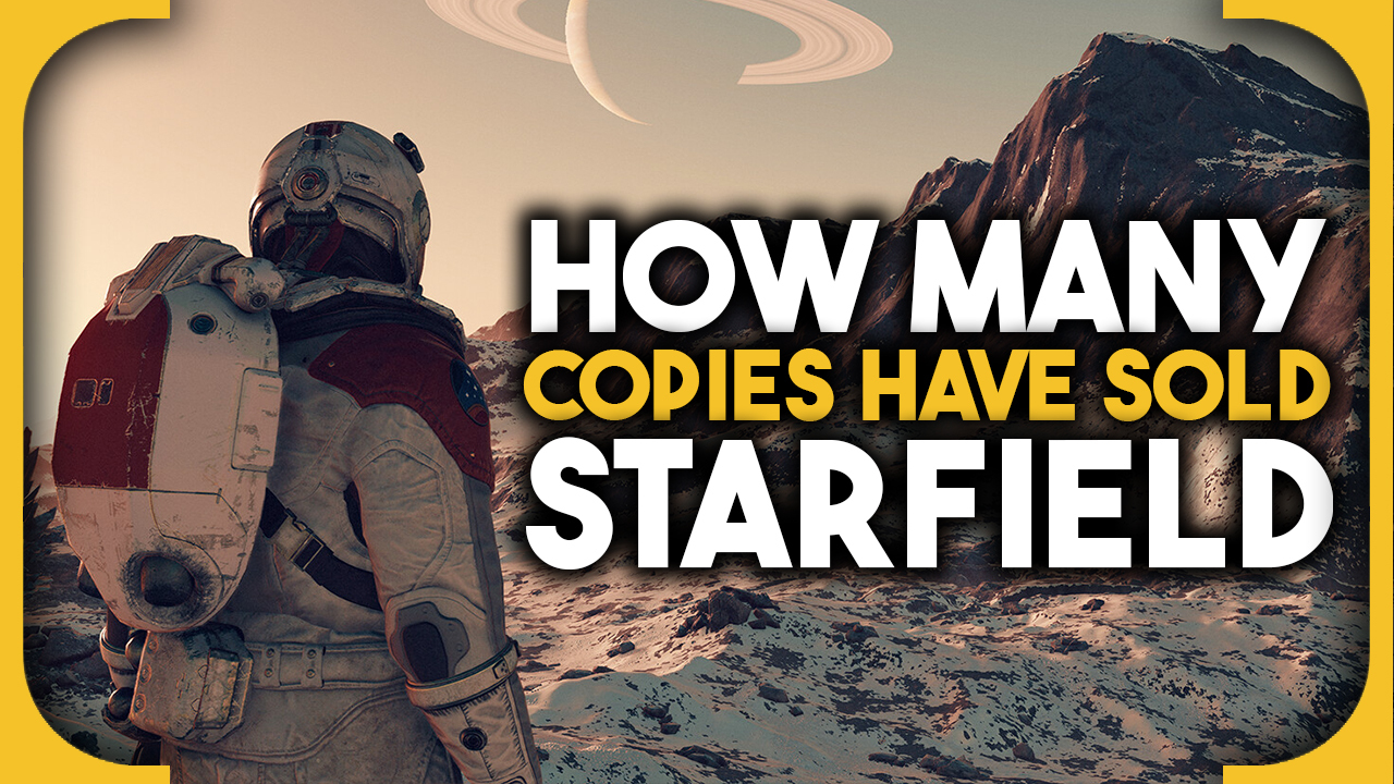 Starfield copies sold: feature image with text.