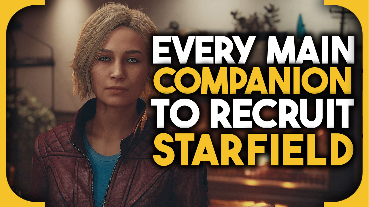 All Starfield companions and crew members