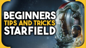 Starfield tips and tricks: feature image with text.