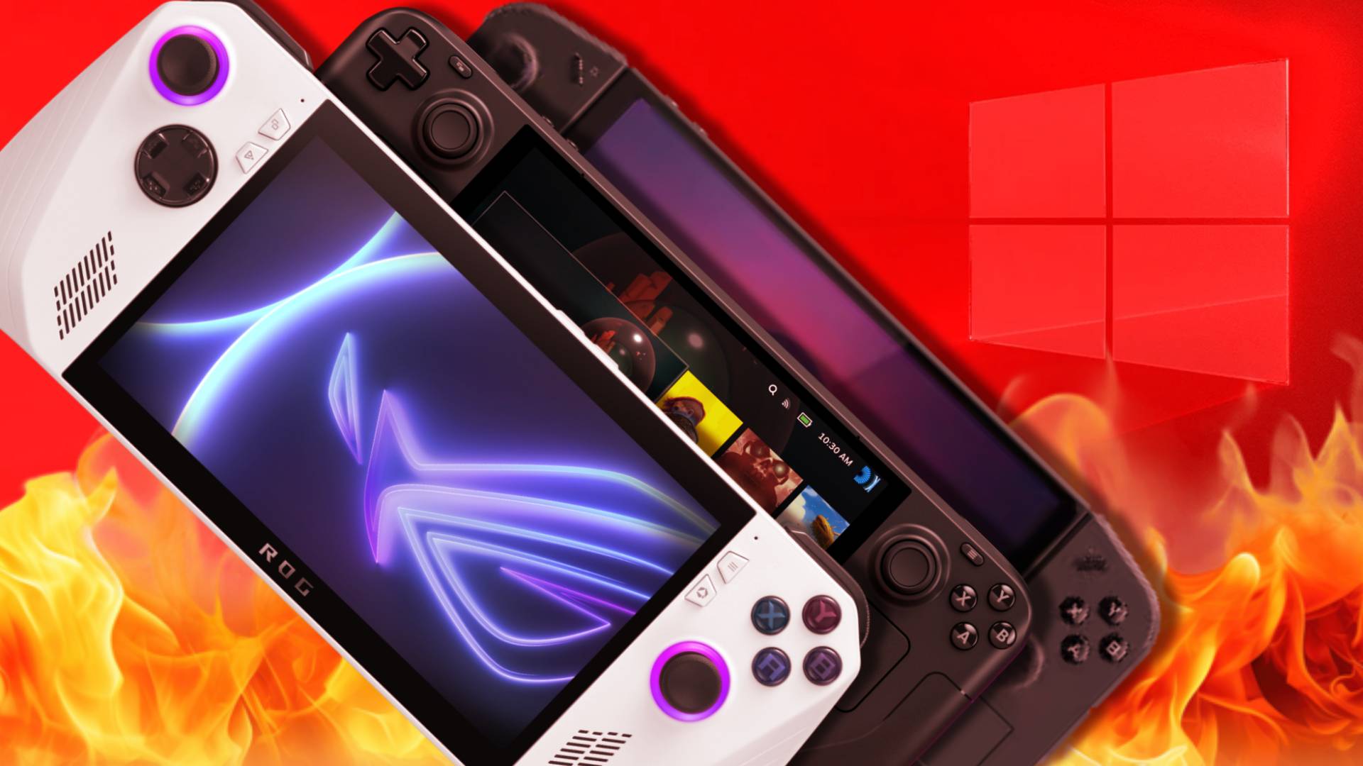 Steam Deck OS on ROG Ally spells doom for Windows handhelds