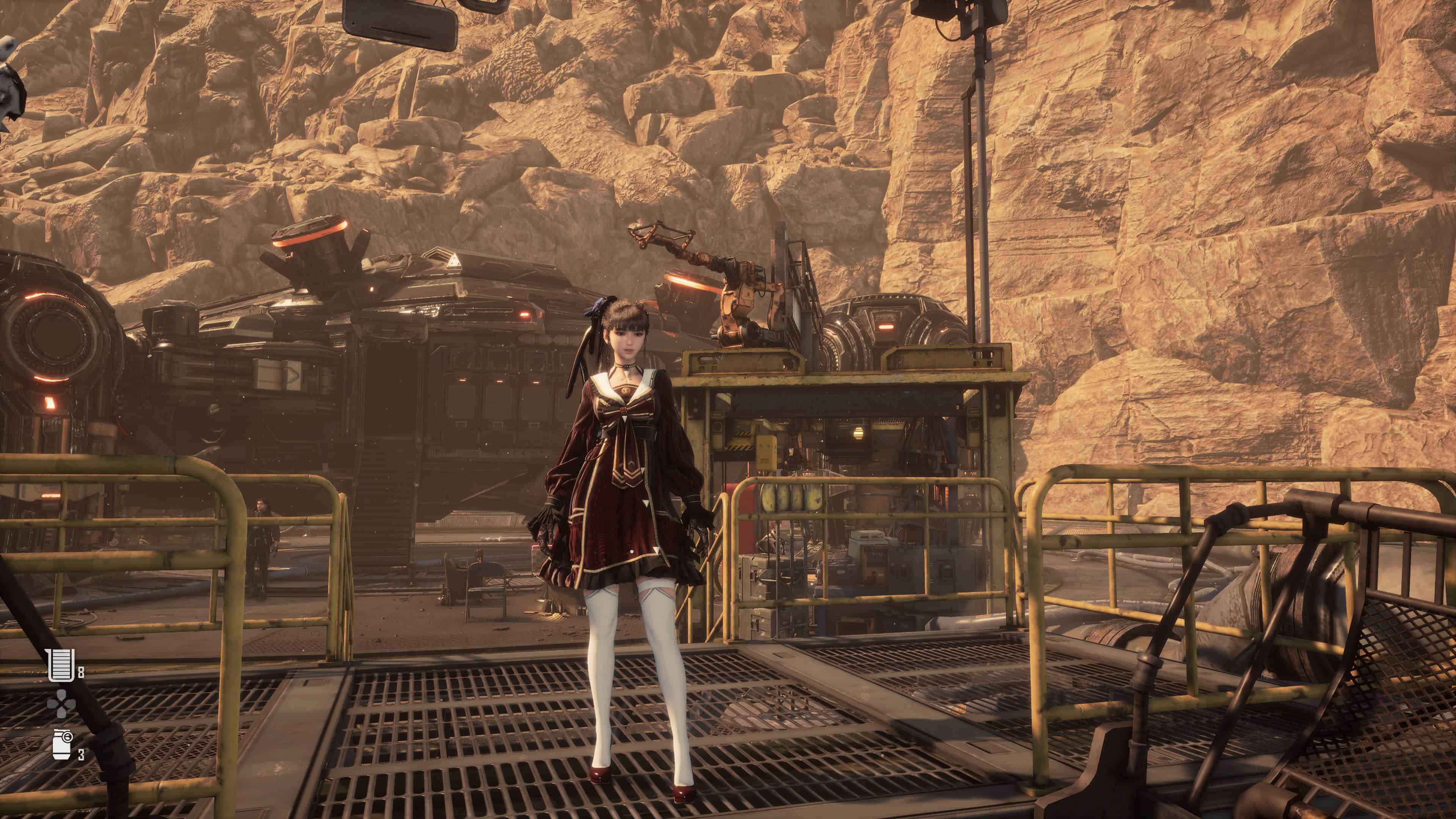 stellar blade code specialists - EVE wearing a dress