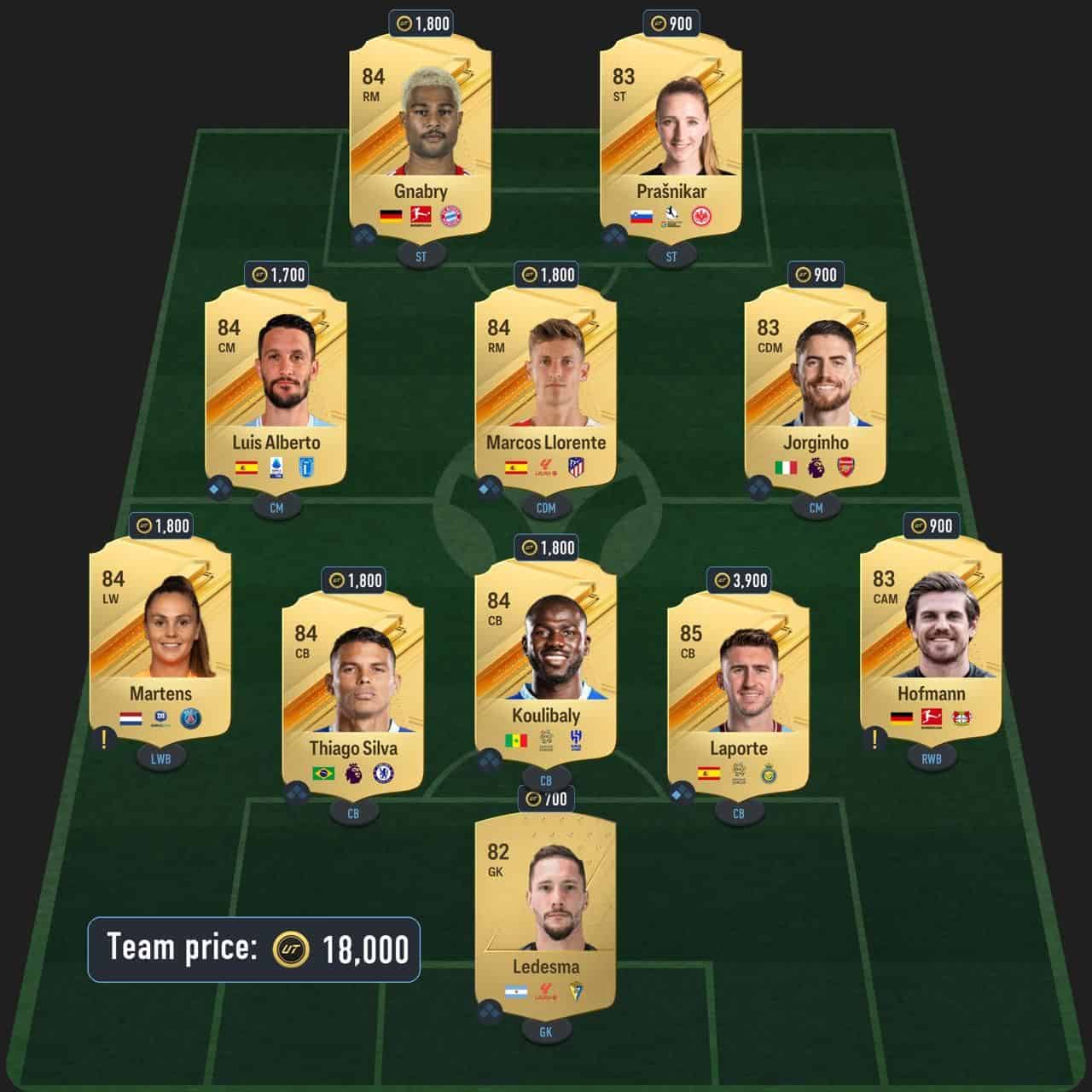 sterling versus sbc solution fc 24 chelsea